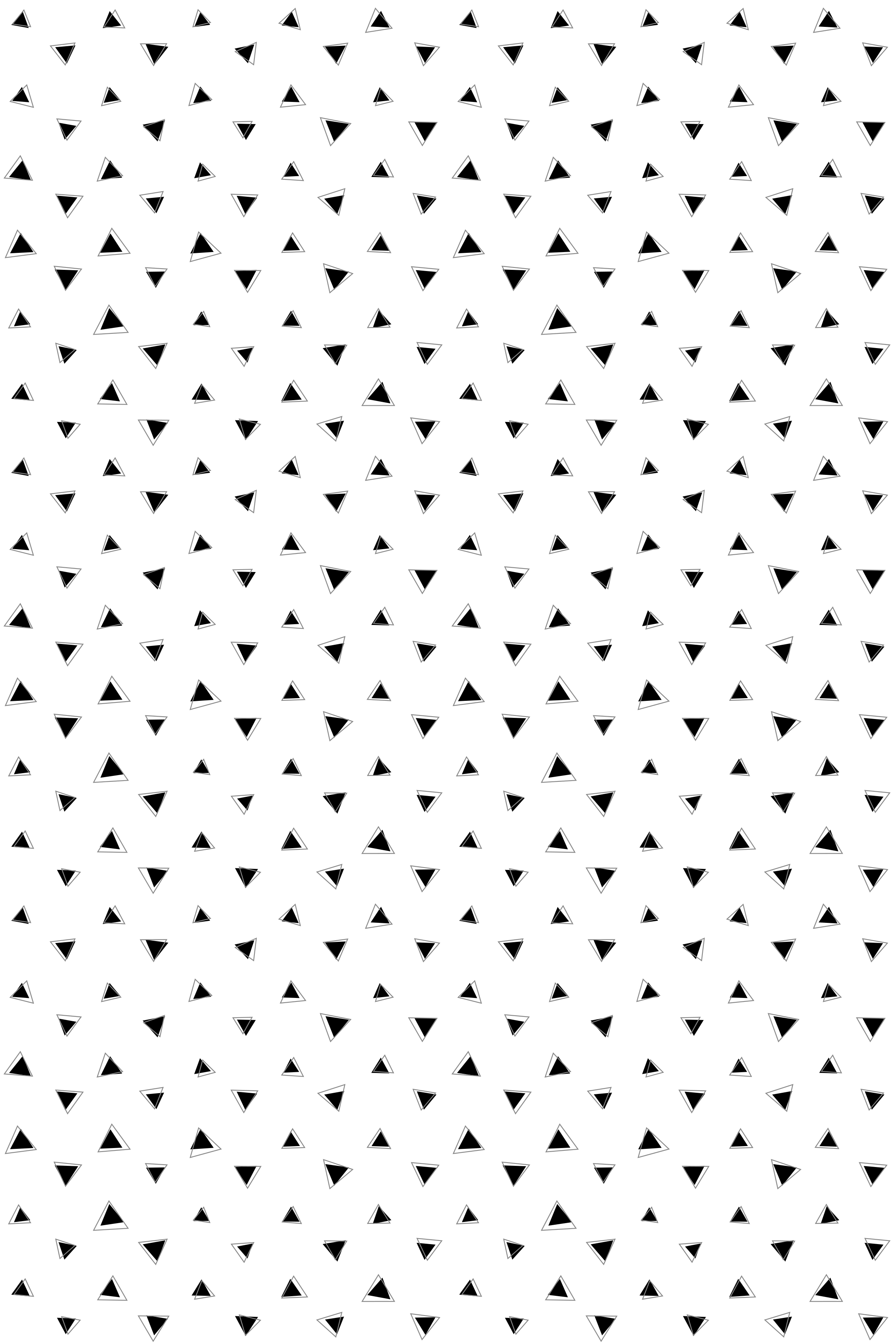 Tenstickers Behang scandinavi&euml; zwarte en grijze 3d driehoeken