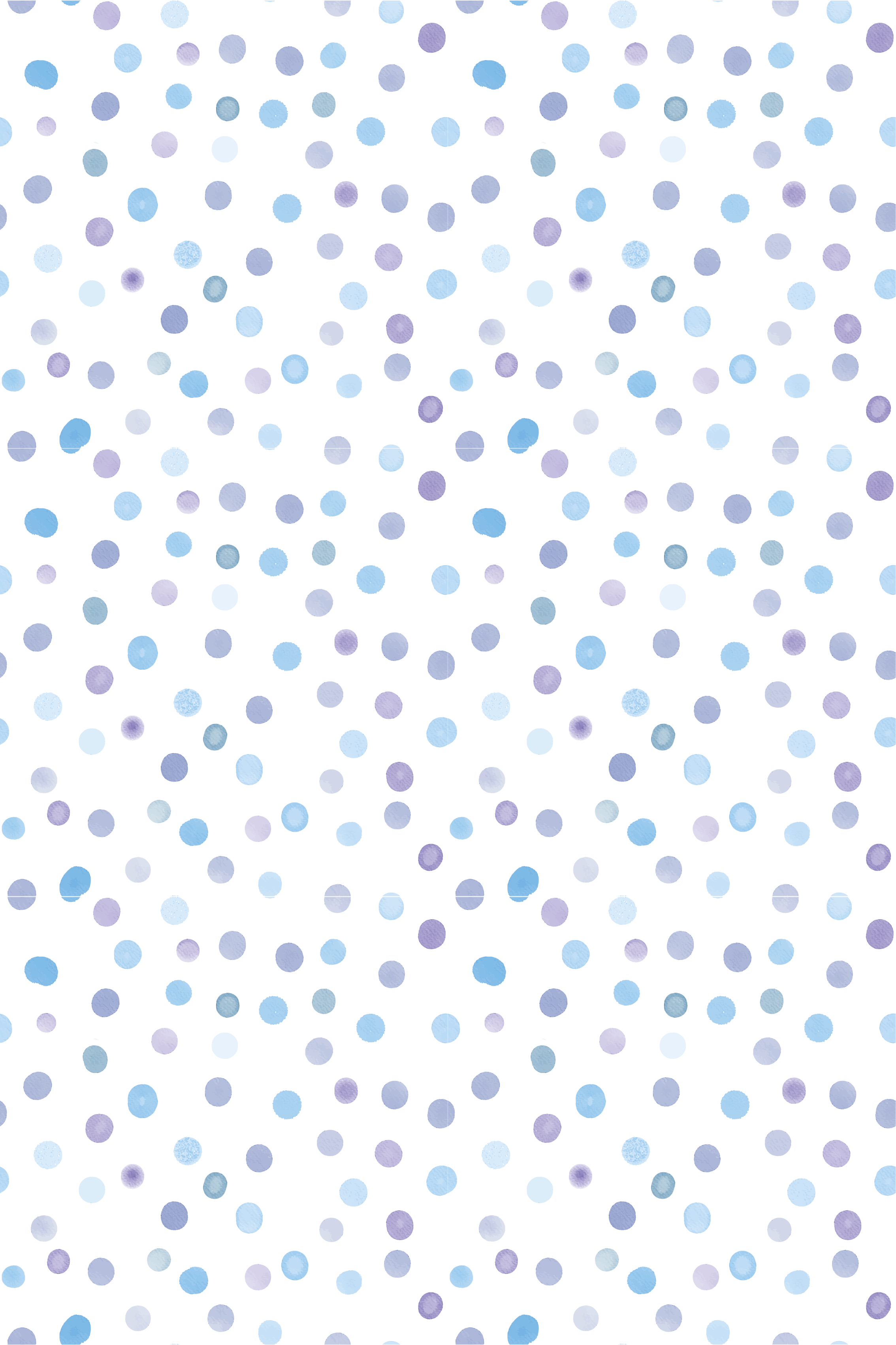 Tenstickers Behang scandinavi&euml; kleurrijke geschilderde stippen