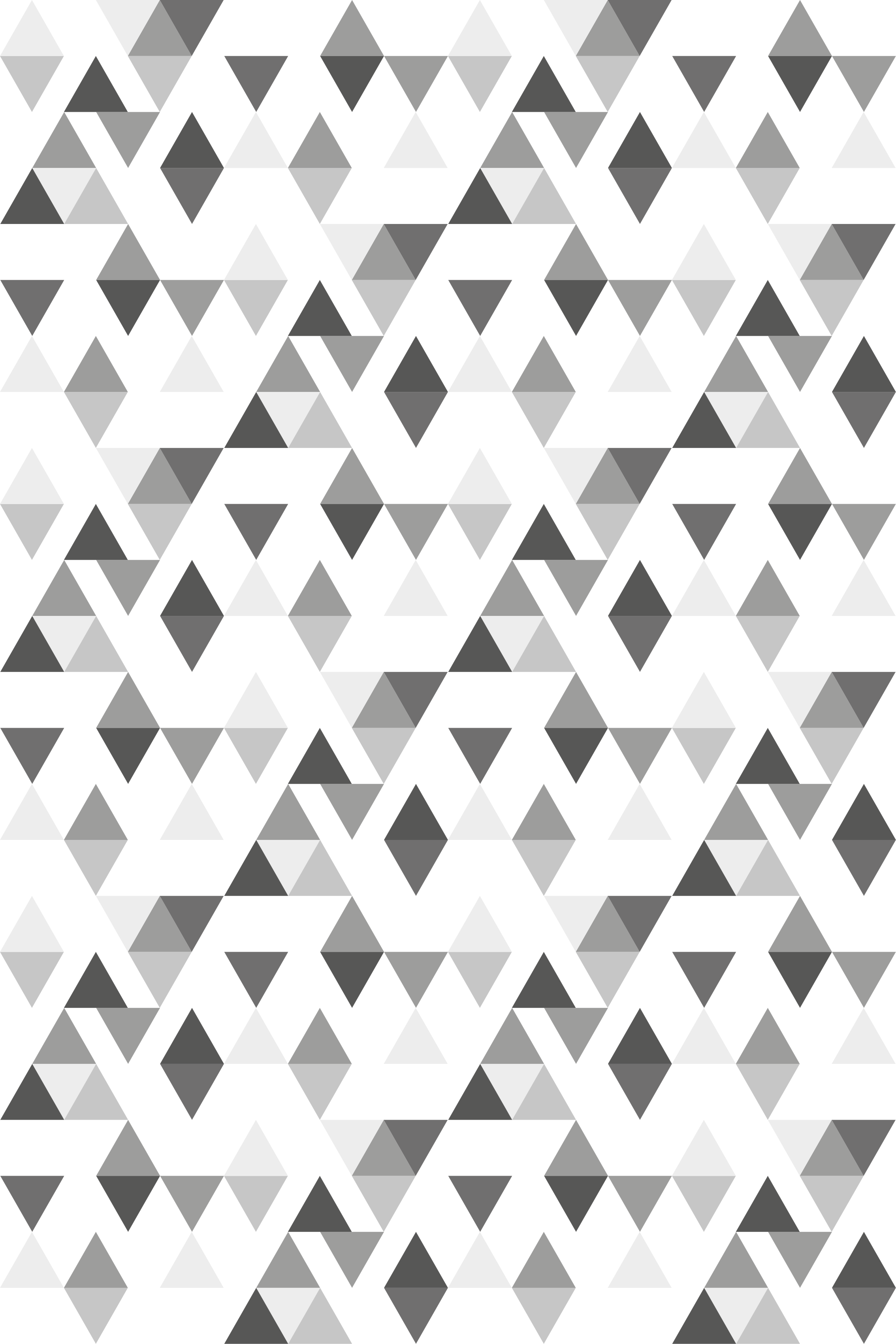 Tenstickers Behang scandinavi&euml; lichtgrijze en witte driehoekjes patroon