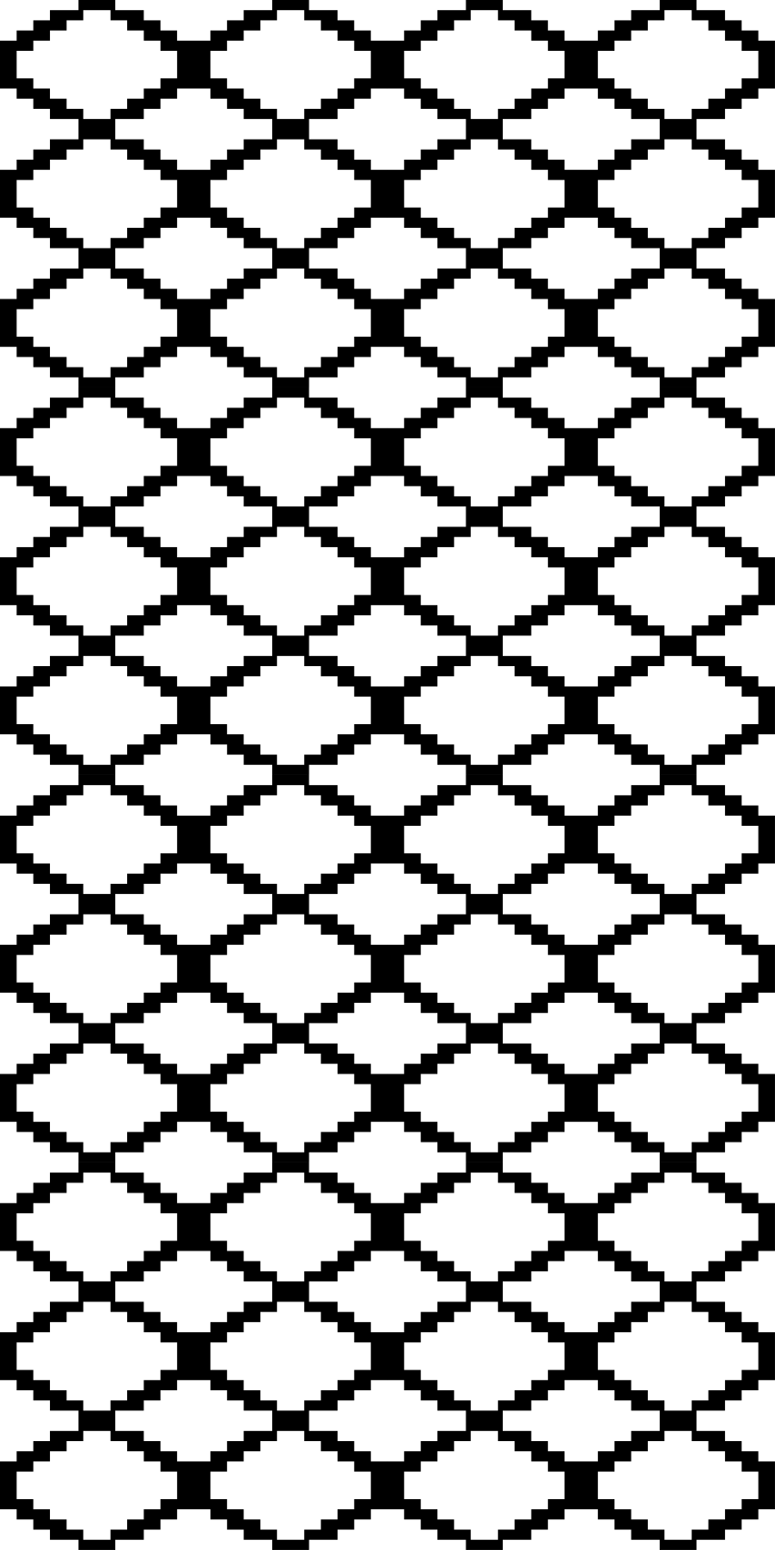 Tenstickers Behang scandinavi&euml; zwarte geometrische diamanten nordic stijl