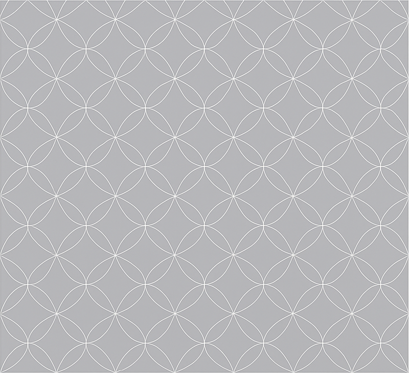 Tenstickers Behang scandinavi&euml; grijze geometrische abstracte bloemen