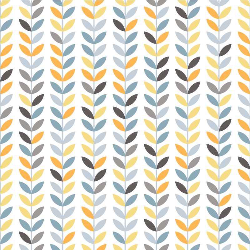 Tenstickers Behang scandinavi&euml; met noorse motieven