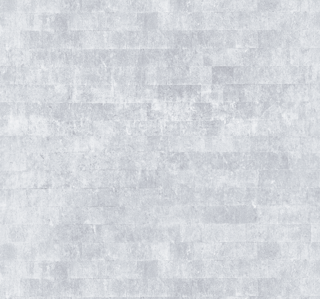 Papel pintado efecto ladrillos Patrón de ladrillo gris con mancha -  TenVinilo