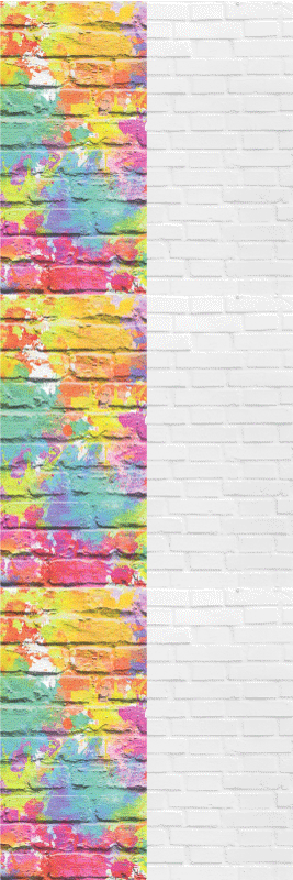 Papel mural ladrillos patrones de ladrillos de colores