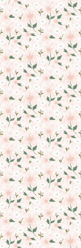Background of bucolic design Kitchen themed wallpaper - TenStickers Background of bucolic design Kitchen themed wallpaper - TenStickers