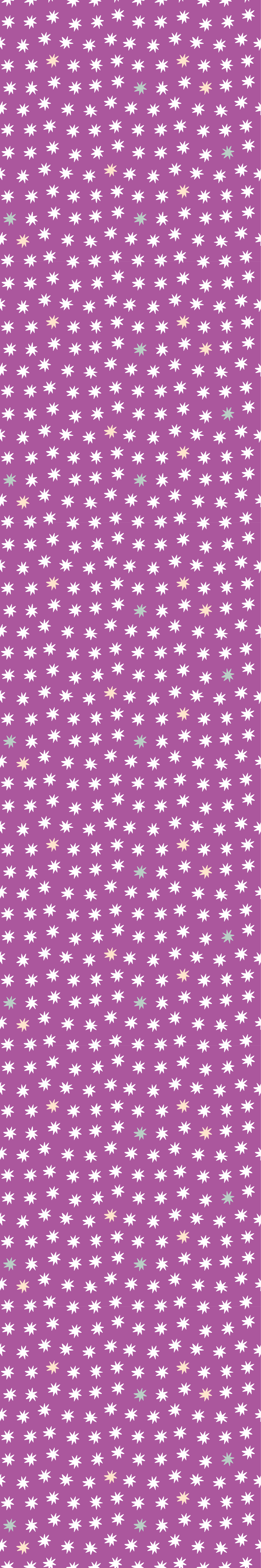 White stars for kids Starry Wallpaper TenStickers