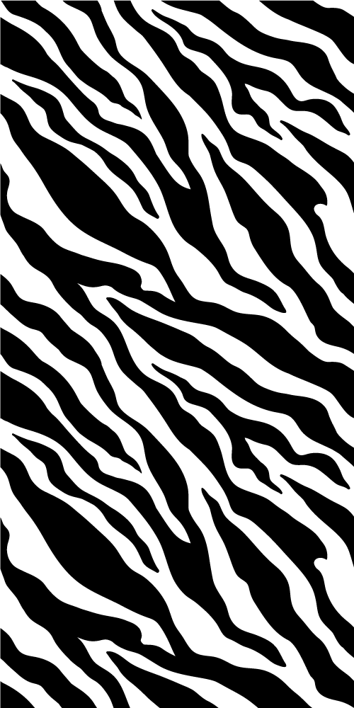 Bathroom wallpaper Zebras safari  TenStickers