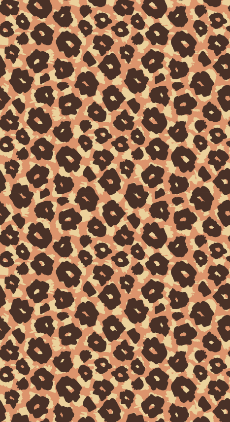 Velvety classic leopard imitation lounge wallpaper - TenStickers
