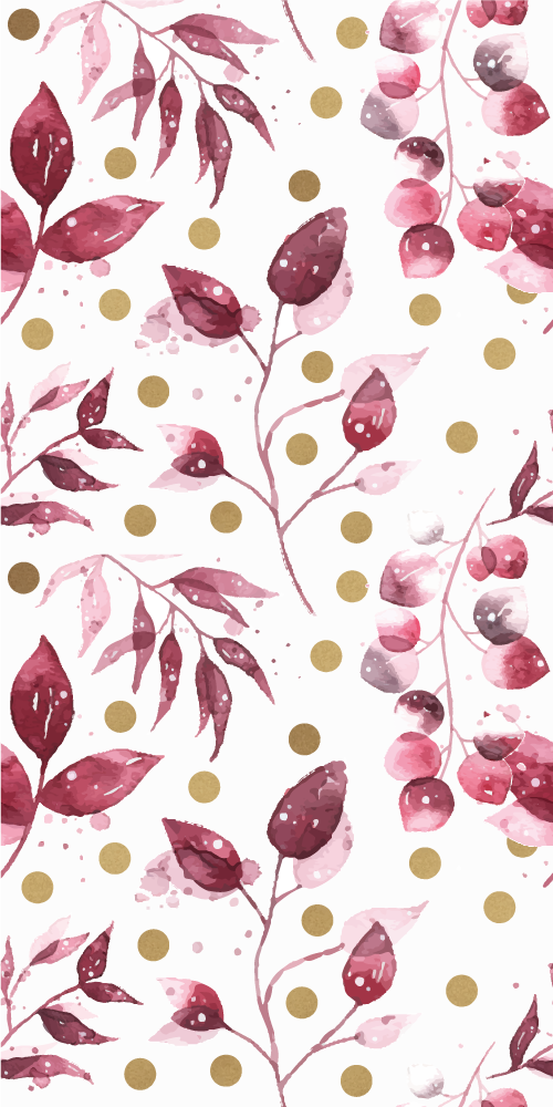 Modern Wallpaper Burgundy roses - Floral - Wallpapers