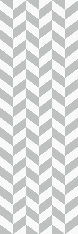 白とグレーのヘリンボーンパターンの壁紙 Tenstickers