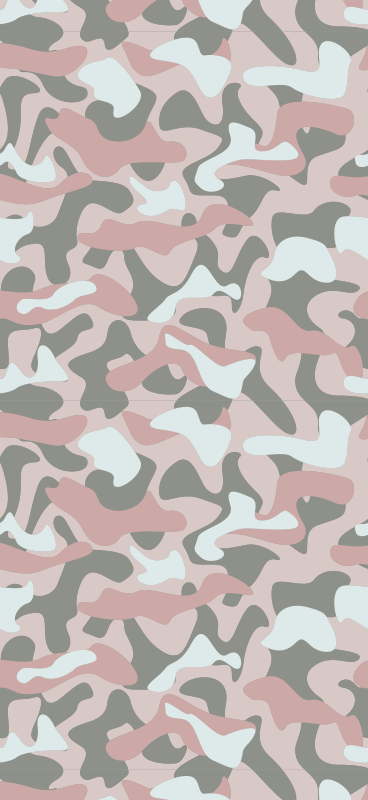 Camouflagezebra zebra tapet - TenStickers