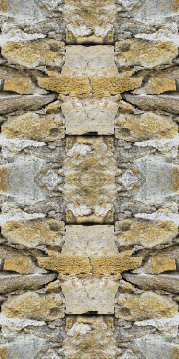 Fotomural imitación piedra Piedras 3d de estilo rústico - TenVinilo