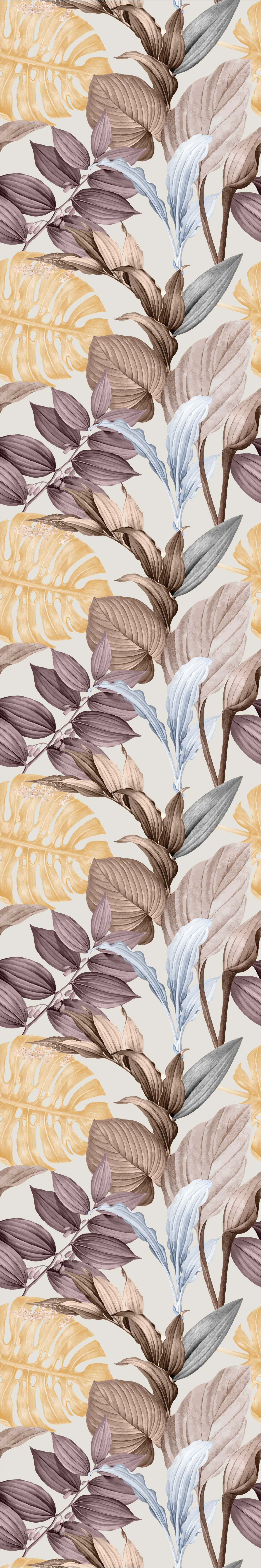 Sticker mural motif plantes tropicales XXL - TenStickers