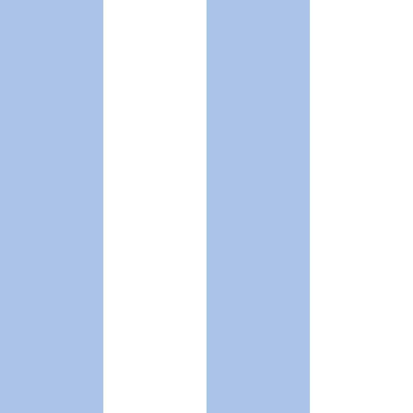 Tapete vertikale Streifen blau- und weißtöne - TenStickers