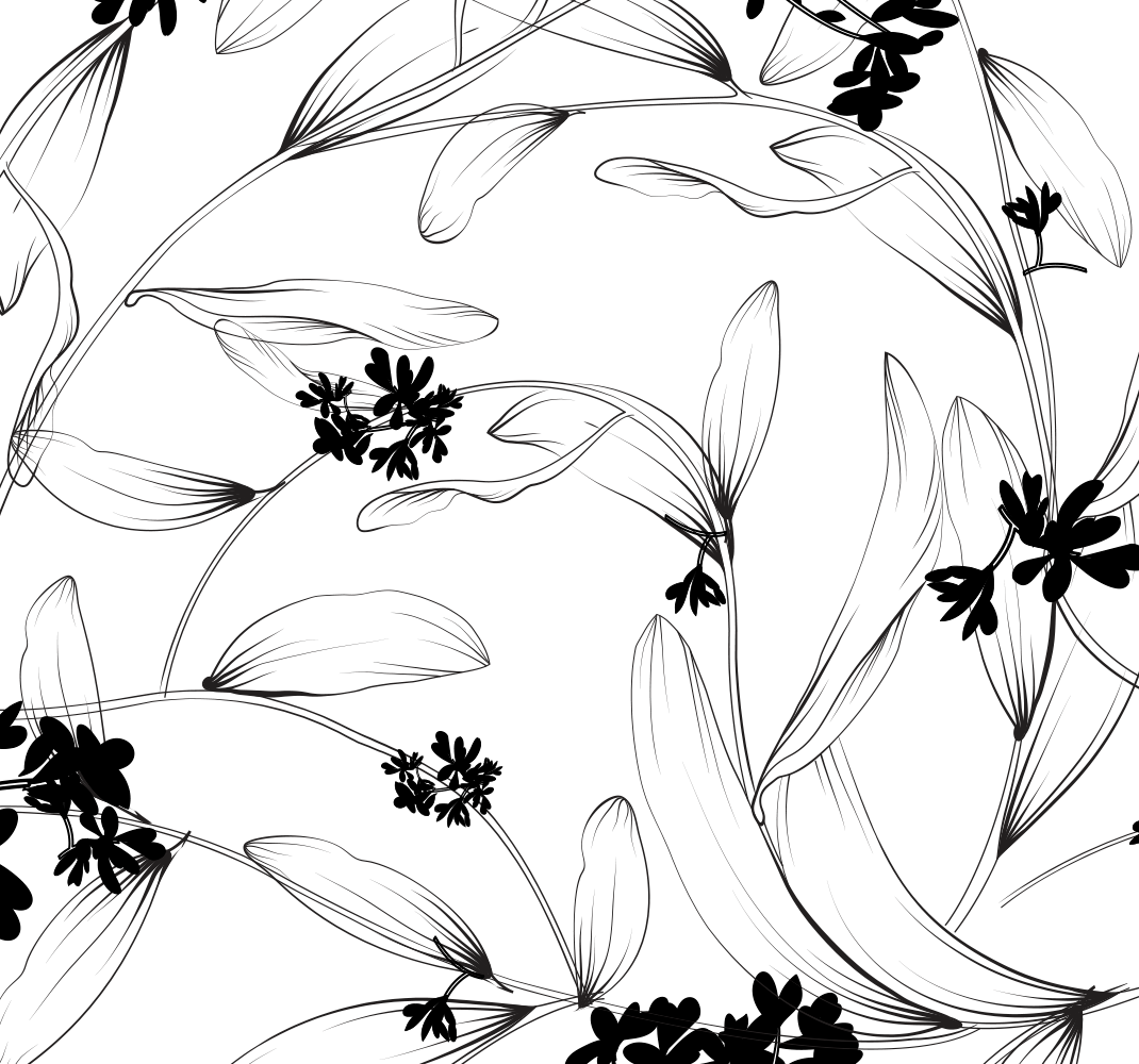 Floral Clustered Design flower wallpaper