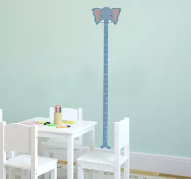 This fun children's sticker also doubles up as a height chart! Ideal for bedrooms, playrooms, hallways or living rooms, brighten up any wall