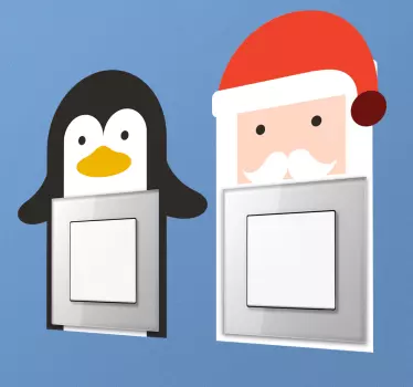 Have you already decorated your home? It's never to early to start.  Why not decorate your light switches with our Christmas stickers? 