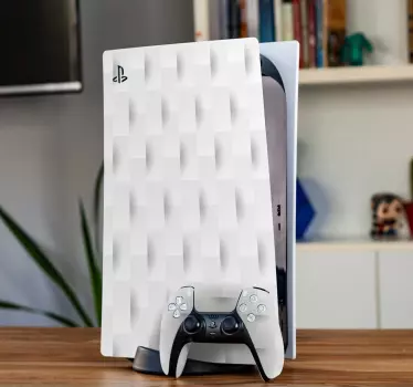 Abstract paper classic background PS5 sticker - Lovely design that is meant to wrap a PlayStation device with a lovely look.