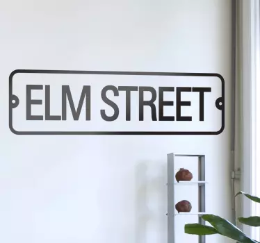 Room Stickers - Films - A nightmare on Elm Street. Great for fans of the horror film. Decals inspired by classic films and hit TV shows.