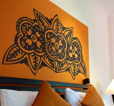 Decals - Asian inspired floral design to decorate your home or business. Ideal for decorating your walls, cupboards, appliances and more.