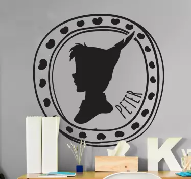 Kids Wall Stickers - Self-portrait illustration. Fun and playful design to decorate your home. Zero residue upon removal.