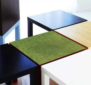 Decals - Decorate plain and dull furniture with this grass texture decal. Ideal for customising IKEA furniture. LACK series.