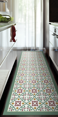 Decoración para suelo y ventana