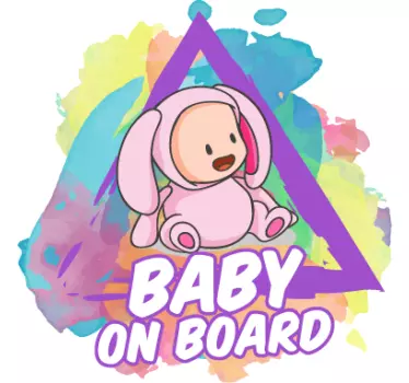 Autoaufkleber Baby – Baby on Board Aufkleber - TenStickers
