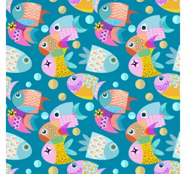 Curious Sea Creatures Collection Kids Stickers - TenStickers