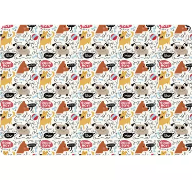 Cute Dogs Sticker Sheet Set of 2 -  Glossy & Handmade