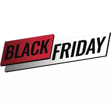 Black Friday Sale Window Sticker - TenStickers