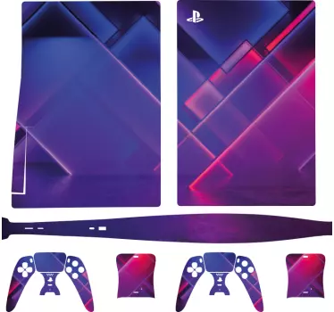 Catalogue of PS5 skins and stickers to cover - TenStickers