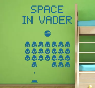 Muursticker Space in Vader - TenStickers