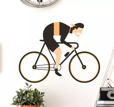Sticker cycliste - TenStickers