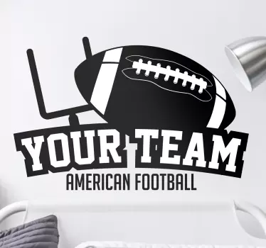 Sticker american football - TenStickers