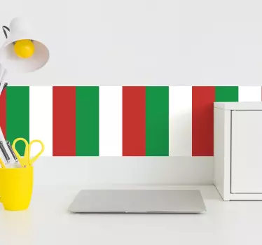 Sticker frise couleurs Italie - TenStickers