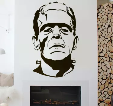Frankenstein Halloween Wall Sticker - TenStickers