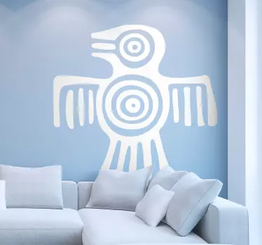 Mayan symbol abstract wall sticker - TenStickers