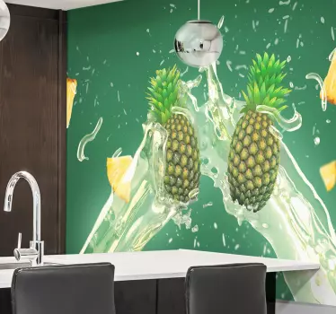 厨房壁画壁画上的水果贴纸 - TenStickers
