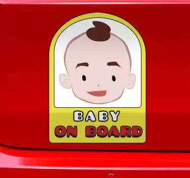 Baby on Board  baby on board sticker - TenStickers