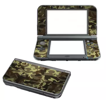 Sticker 3DS XL camouflage - TenStickers