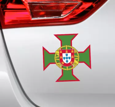 Vinil decorativo cruz de Portugal - TenStickers