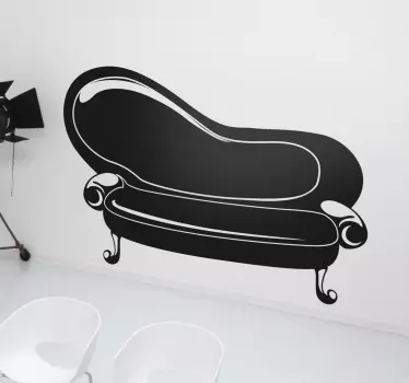 Klassisches Sofa Aufkleber - TenStickers