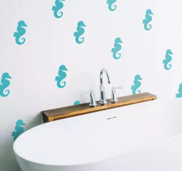 Seahorses Wall Stickers - TenStickers