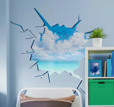 Vinilo Efecto 3d Baño Design - Adhesivo De Pared - Revestimiento Sticker  Mural Decorativo - 30x90cm con Ofertas en Carrefour