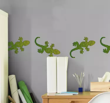 Lizard Collection Wall Stickers - TenStickers