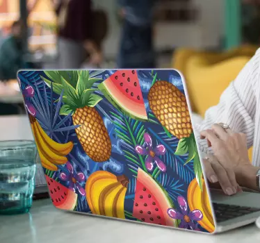 Exotic Fruits Laptop Cover Sticker - TenStickers