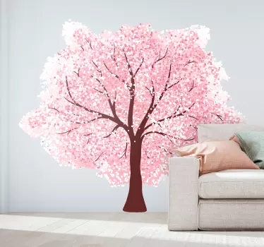 Cherry Blossom Wall Sticker - TenStickers