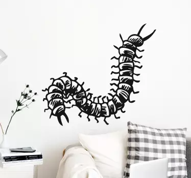 Centipede Living Room Wall Decor - TenStickers