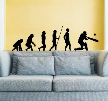Cricket Evolution Home Wall Sticker - TenStickers